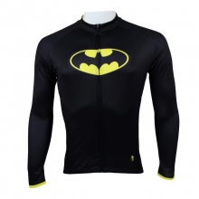 Marvel Superhero Batman Long Sleeve Cycling Jersey