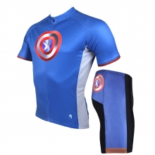 Superhero Captain America Cycling Suits