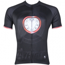 Superhero Iron Man Cycling Jersey Short Sleeve Bike Jersey