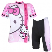 Lovely Pink Hello Kitty Cycling Sets with Shorts
