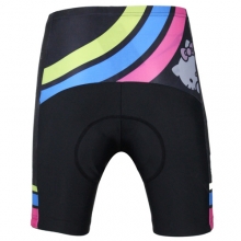 Black Hello Kitty Cycling Padded Shorts