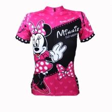Lovely Minnie Mouse MTB Jersey Mickey Mouse Cycling Jersey