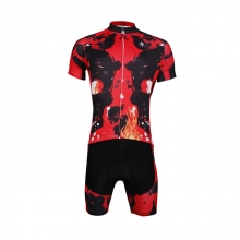 Micro Elastic Men Cycling Suit Random Colors Cycling Team Kits with Shorts
