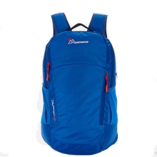 25 L Blue Breathable Hiking Backpack Waterproof Polyester Knit Stretch Black Outdoor Backpack