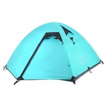 Foldable Blue Lightest Backpacking Tent Green Rain Waterproof Four person Backpacking Tent