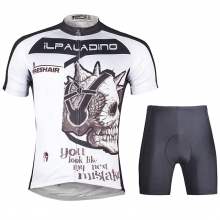 Stretchy Black Terylene Cycling Team Kits Men Short Sleeve Cycling Wear with Shorts