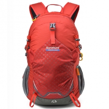 40 L Blue Wear Resistance Backpacking Rucksack Breathable Red Hiking Packs