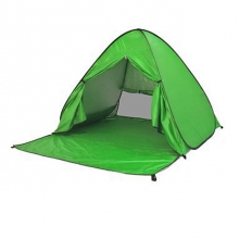 UV Resistant Automatic Green Screen Tent purple Lightweight Three person Family Tent