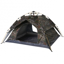 Ultraviolet Resistant Camouflage Color Double Layer Tent Rain Waterproof Four Man Automatic Tent