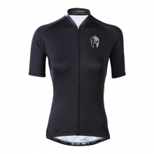 Short Sleeve Women Cycling Wear Quick Dry White Black Cycling Shirts
