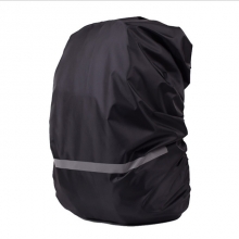 35 L Red Stretchy Backpack Rain Cover Fast Dry Cloth Black Rucksack