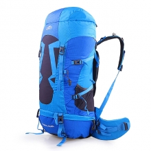 70 L Blue Breathable Backpacking Rucksack Multi Functional Yellow Hiking Packs