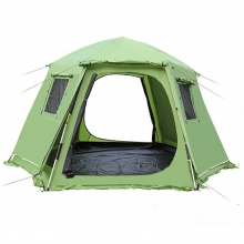 8+ person Retractable Automatic Tent Automatic Green Large Dome Tents