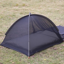 Breathability Poled Blue Waterproof Screen Tent Lightweight One Man Screen Tent