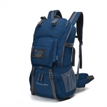 Ultra Light Polyester Knit Stretch Jacinth +Gray Hiking Bag Black Wear Resistance 40 L Trekking Backpack