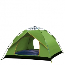 4 person Navy Blue UV Resistant Automatic Tent Breathability Automatic Army Green Waterproof Canvas Tent