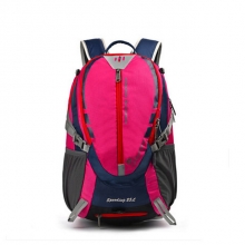 Ultra Light Nylon Fuchsia Bag For Trekking Green Breathable 25 L Hiking Backpack