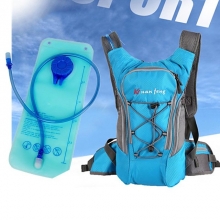 Lightweight Nylon Black Hiking Backpack Blue Breathable 5 L Hydration Backpack Pack