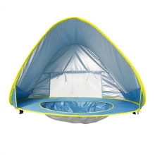 Lightweight Automatic Blue Winter Camping Tent UV Protection 1 Man Beach Tent