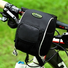 Touch Screen 600D Polyester Nylon Best Bicycle Bags Phone Holder Small Handlebar Bag