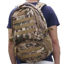 Quick Dry Nylon Camouflage Hiking Backpack Wear Resistance 55 L Military Tactical Backpack