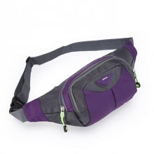 1 L Pink Multi Functional Waist Bag Fast Dry Nylon Cloth Purple Waist pack