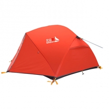 2 person Rain Waterproof Backpacking Tent Breathability Poled Red Lightweight Backpacking Tent