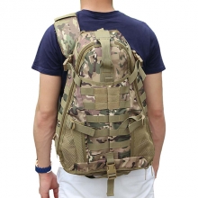 55 L Camouflage Wear Resistance Military Tactical Backpack Quick Dry Nylon Black Hiking Backpack