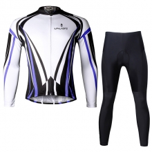 Quick Dry Men Cycling Outfits Black Vertical Stripes Best Cycling Kits with Tights