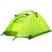 2 Man Foldable Backpacking Tent Dust Proof Green Backpack Tent
