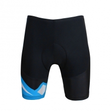 Stretchy Black Anatomic Design Cycling Pants & Tights Men Padded Shorts