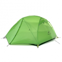 2 Man Green Windproof Backpacking Tent Waterproof Poled Grey Lightweight Backpacking Tent