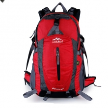 Breathable Nylon Black Backpacking Rucksack Red Wear Resistance 40 L Backpacking Rucksack