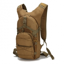 Rain Waterproof Oxford Black Hiking Backpack Army Green Wear Resistance 15 L Military Tactical Backpack