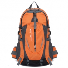 35 L Red Waterproof Waterproof Backpack Breathable Nylon Black Rucksack