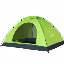 Two person Blushing Pink Breathable Camping Tent Sunscreen Poled Apple Green Best Screen Tent