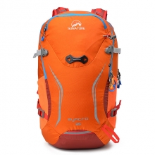 Wear Resistance Black Backpacking Backpacks Blue High Capacity 35 L Hiking Backpack