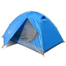 Two person Foldable Camping Tent Dust Proof Blue Best Tent For Winter Camping