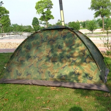 Camouflage Lightweight Hiking Tent Lightweight 2 person Camping Tent