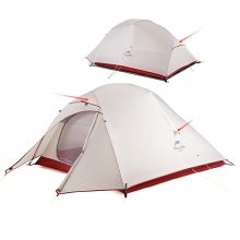 Two person Rain Waterproof Backpacking Tent Gray Best Backpacking Tent