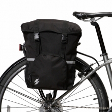 15 L Waterproof Bike Panniers Waterproof Material 600D Polyester Black Best Bike Pouch