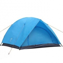Foldable Blue Rainproof Tent Waterproof Four person Camping Tent