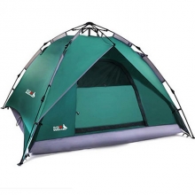 Four Man Green Rain Waterproof Automatic Tent Waterproof Blue Best Tent For Rain And Wind