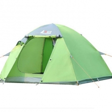 4 person Green Foldable Camping Tent Dust Proof Blue Best Waterproof Tent