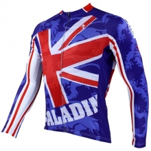 Quick Dry British National Flag Cycling Jersey Sale Men Winter Fleece Thermal Best Cycling Jerseys