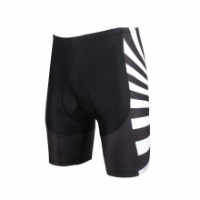 Unisex Padded Shorts Quick Dry Unisex Black Bicycle Riding Pants
