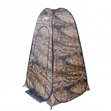 Breathability Automatic Camping Privacy Tent Camouflage Tents UV Resistant 1 Man Shower Tent