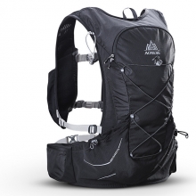Lightweight Nylon Black Hiking Backpack Blue Wear Resistance 15 L Hydration Backpack Pack