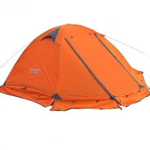 Well-ventilated Blue Best Waterproof Family Tent Orange Breathability Two Man Camping Tent