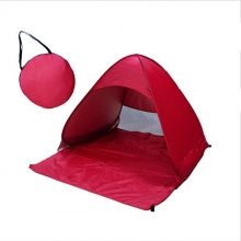 3 person Blue Lightweight Emergency Survival Shelter Tent UV Resistant Automatic Red Beach Tent